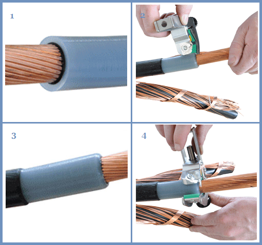 Các loại dụng cụ làm đầu cáp trung thế