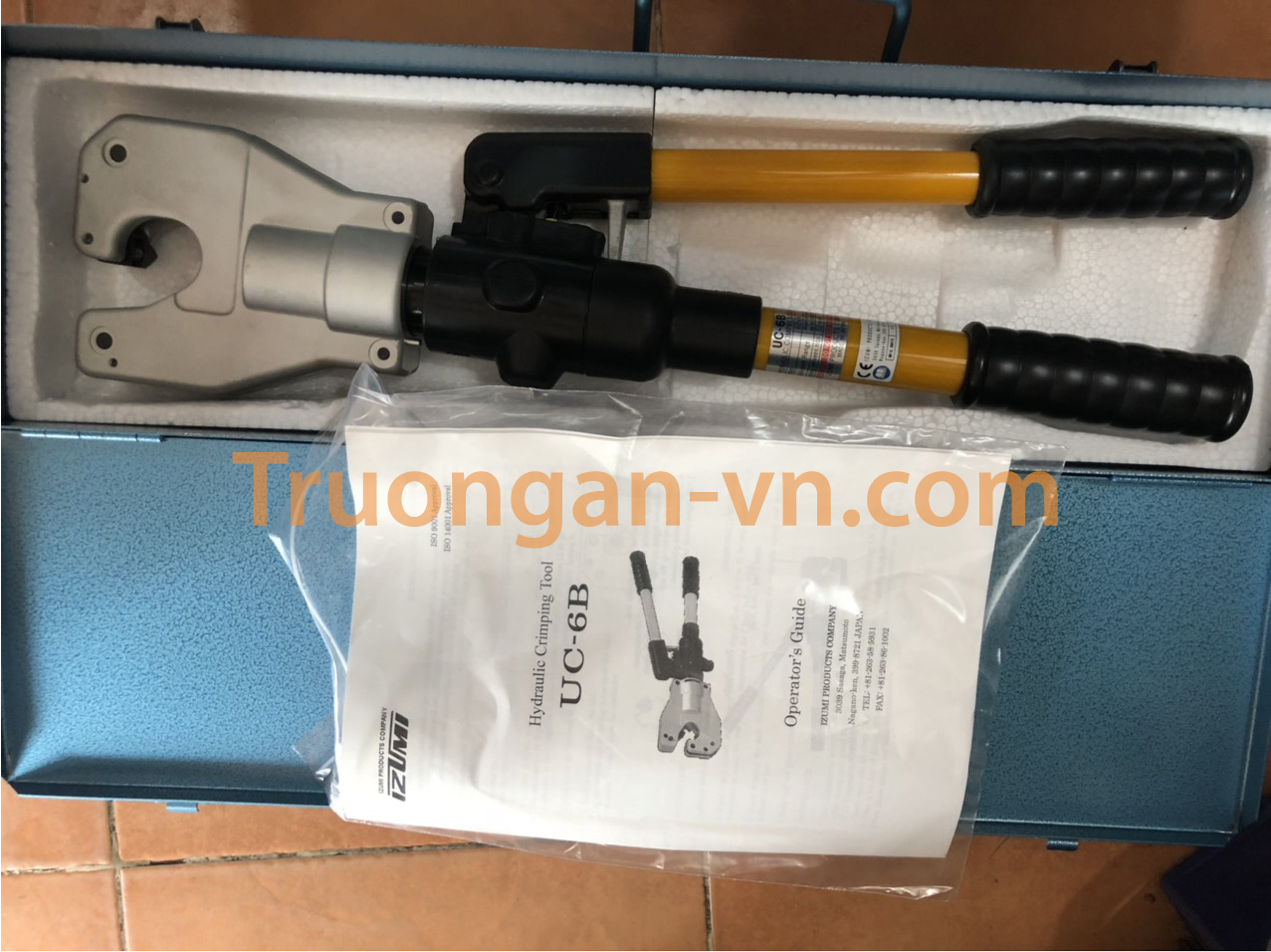 Kìm Ép Cos Thủy Lực IZUMI UC-6B Kìm Ép Cos Thủy Lực IZUMI UC-6B
