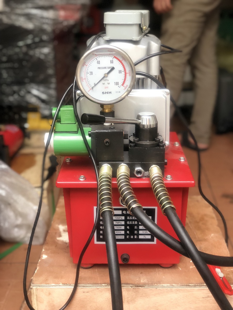 Vai trò hệ thống bơm thủy lực động cơ xăng