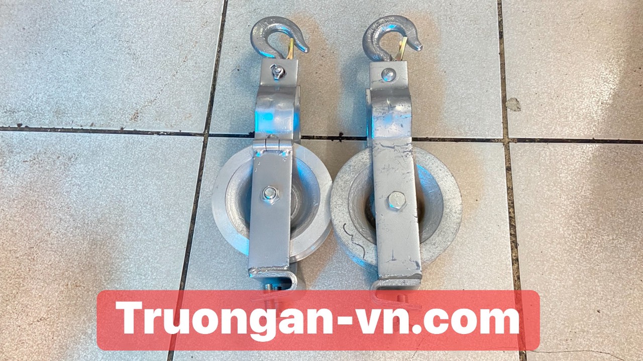 Puly kéo cáp bằng nhôm nhựa