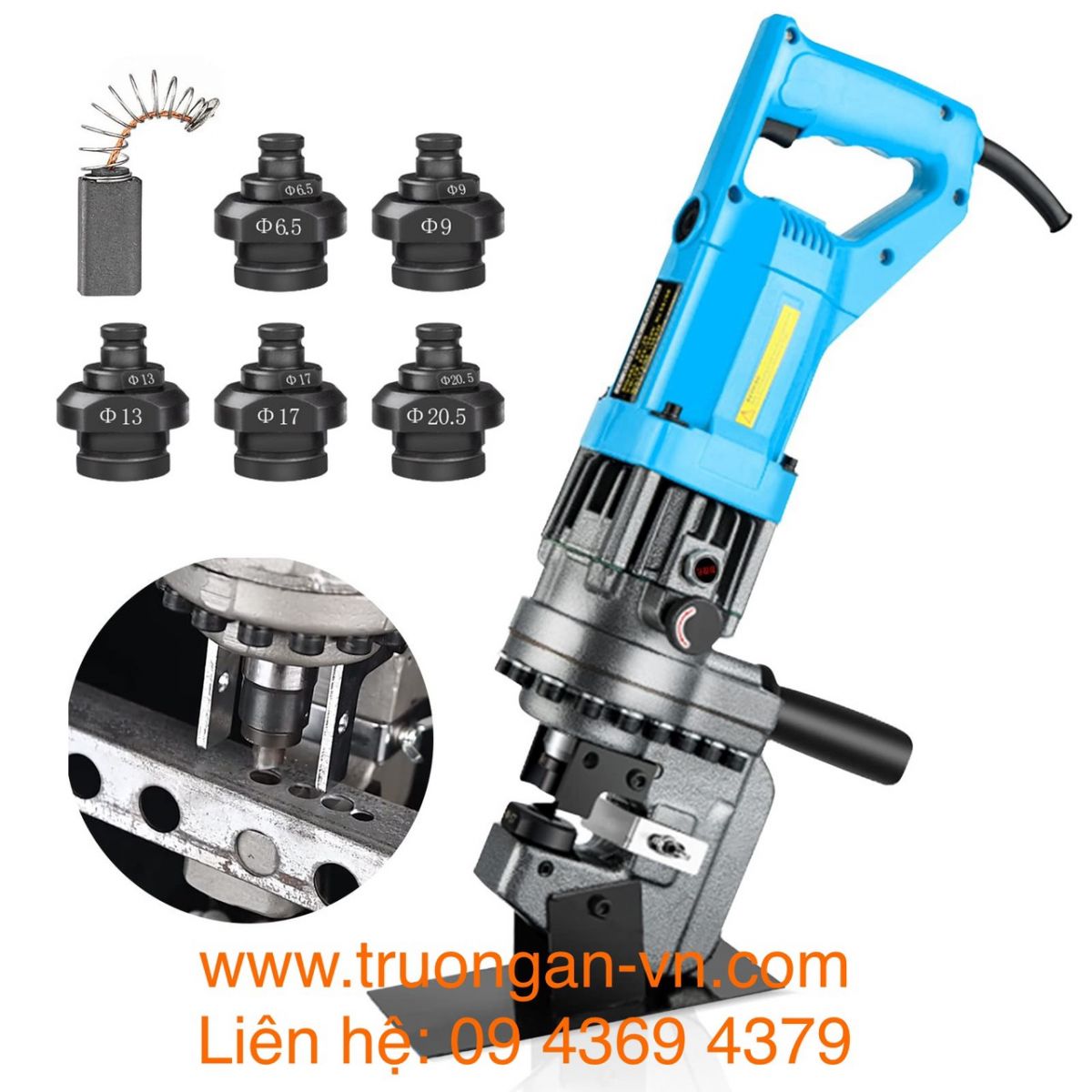Máy đột lỗ sắt thủy lực công suất lớn