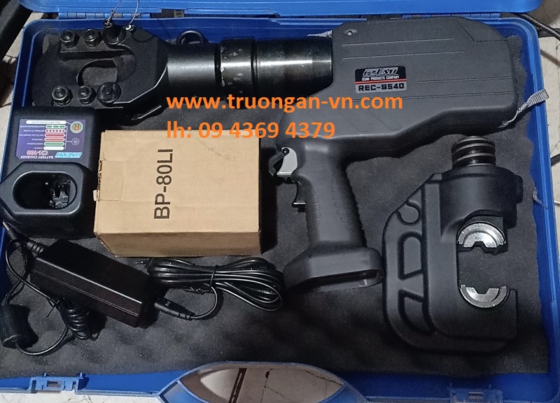 Máy ép cốt (cos) và cắt cáp dùng pin 16-300mm2