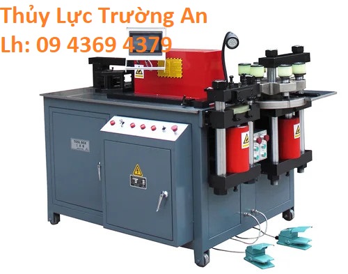 Máy uốn, cắt và đột thanh cái