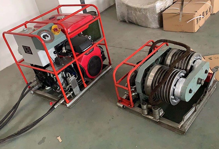 Cấu tạo của máy tời kéo